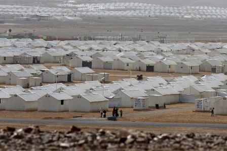 A general view of the Azraq refugee camp near Al Azraq city, Jordan, October 19, 2015. REUTERS/Muhammad Hamed
